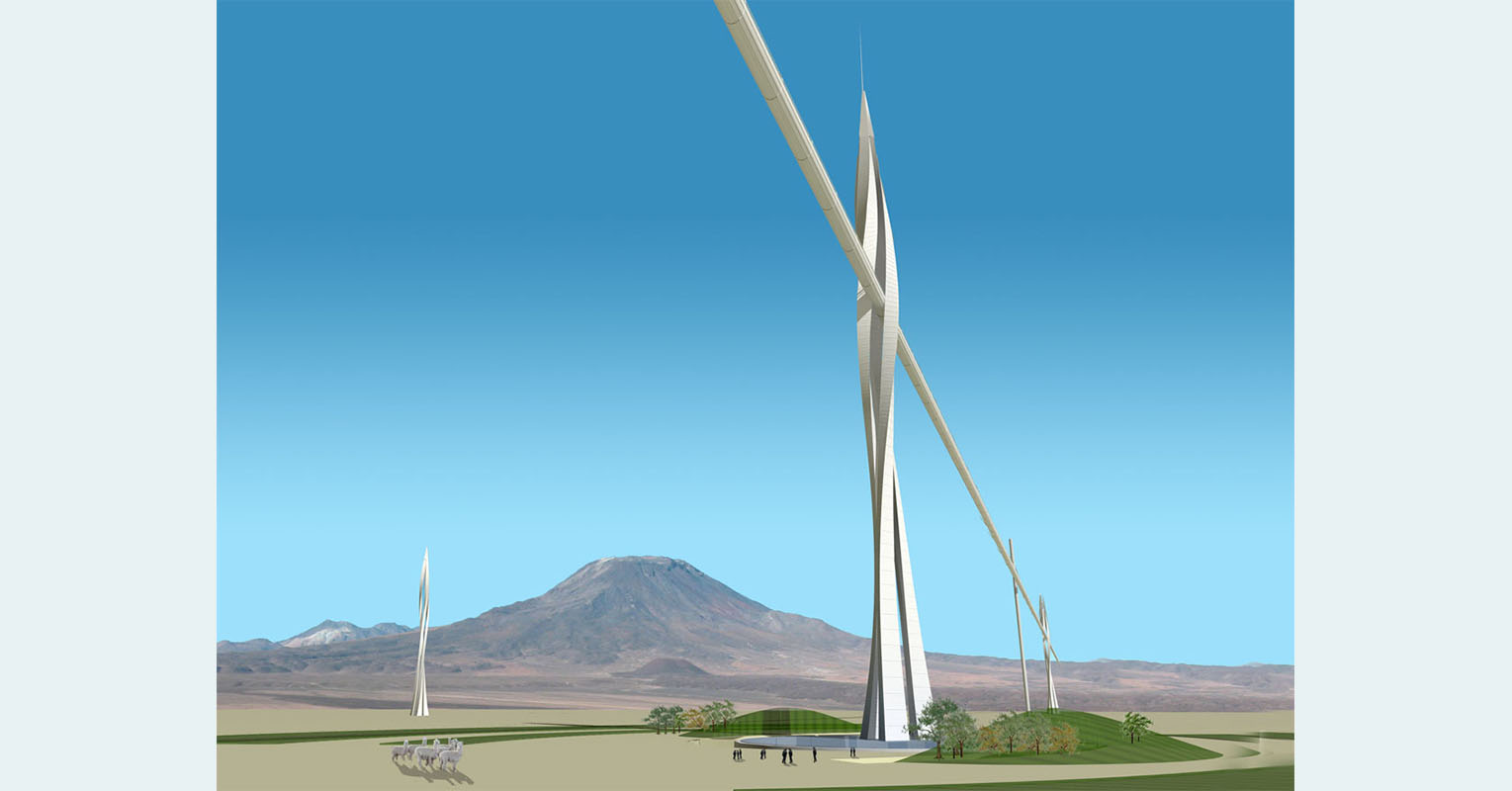 Schematic design for solar collector